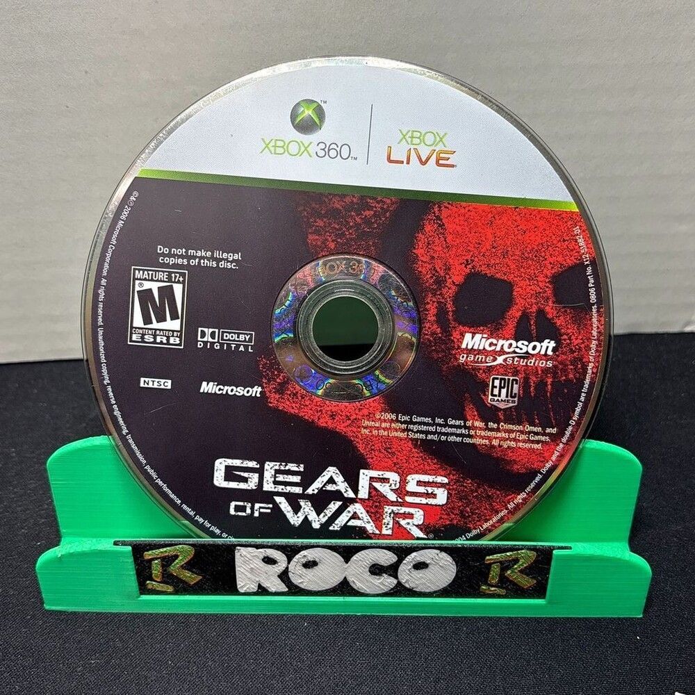 Gears of War (Microsoft Xbox 360, 2006) Epic Games Action Shooter Disc Only